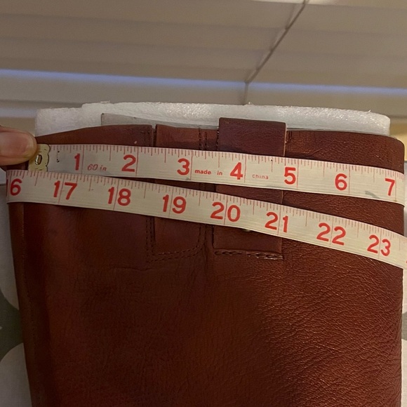 Nine West Brown Knee Boots Size 9.5 - Picture 7 of 7